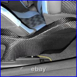 Real Carbon Fiber Interior Seat Button Side Panel Trim For BMW G80 G82 G83 M3 M4 Real Carbon Fiber Interior Seat Button Side Panel Trim For BMW G80 G82 G83 M3 M4