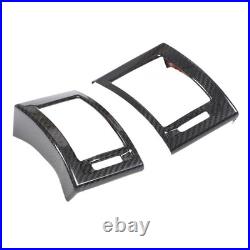 Real Carbon Fiber Interior Side Air Vent Outlet Cover For Jaguar F-Type 2013-25