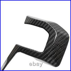 Real Carbon Fiber Interior Steering Wheel Trim For Ford F-150 Raptor 2015-2020