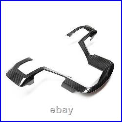 Real Carbon Fiber Interior Steering Wheel Trim For Ford F-150 Raptor 2015-2020