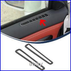 Real Carbon Fiber Interior Window Air Outlet Trim For Nissan GT-R R35 2008-16 Real Carbon Fiber Interior Window Air Outlet Trim For Nissan GT-R R35 2008-16
