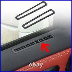 Real Carbon Fiber Interior Window Air Outlet Trim For Nissan GT-R R35 2008-16 Real Carbon Fiber Interior Window Air Outlet Trim For Nissan GT-R R35 2008-16