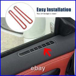 Real Carbon Fiber Interior Window Air Outlet Trim For Nissan GT-R R35 2008-16 Real Carbon Fiber Interior Window Air Outlet Trim For Nissan GT-R R35 2008-16