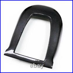 Real Carbon Fiber Seat Back Cover Interior Trim 1Pc For Tesla Model 3 Y 16-2022