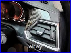 Real Carbon Fibre Interior Dashboard Trims fits BMW 2 3 4 Series G20 G21 G22 G42