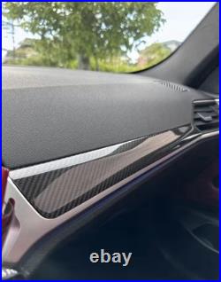 Real Carbon Fibre Interior Dashboard Trims fits BMW 2 3 4 Series G20 G21 G22 G42