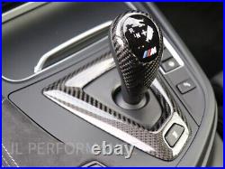 Real Carbon Fibre Interior kit Handbrake Wheel Trim For BMW M2 M3 M4 F80 F82 F87