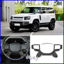 Real Dry Carbon Fiber Full Interior Trim Set For LR Defender 110 L663 20-23