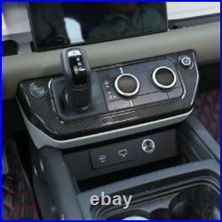 Real Dry Carbon Fiber Full Interior Trim Set For LR Defender 110 L663 20-23