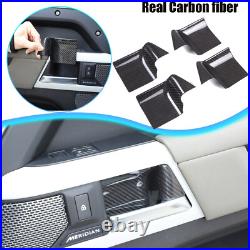 Real Dry Carbon Fiber Full Interior Trim Set For LR Defender 110 L663 20-23