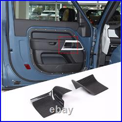 Real Dry Carbon Fiber Full Interior Trim Set For LR Defender 90 110 L663 20-23