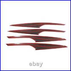 Real Dry Carbon Fiber Interior Door Panel Trim For BMW X3 G01 X4 G02 2018-2021 Real Dry Carbon Fiber Interior Door Panel Trim For BMW X3 G01 X4 G02 2018-2021