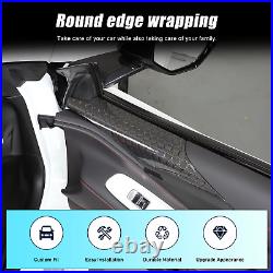 Real Honeycomb Carbon Fiber Interior Door Panel Trim Cover For Corvette C8 20-24