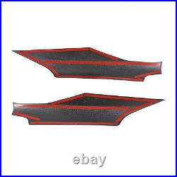 Real Honeycomb Carbon Fiber Interior Door Panel Trim Cover For Corvette C8 20-24