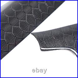 Real Honeycomb Carbon Fiber Interior Door Panel Trim Cover For Corvette C8 20-24