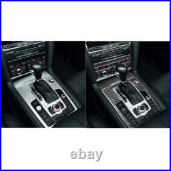 Red Bar Carbon Fiber Interior Accessories Whole Kit Cover For Audi Q7 2008-2015