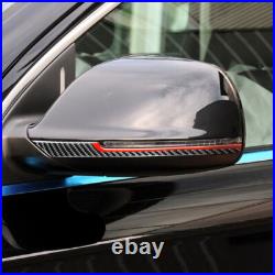 Red Bar Carbon Fiber Interior Accessories Whole Kit Cover For Audi Q7 2008-2015