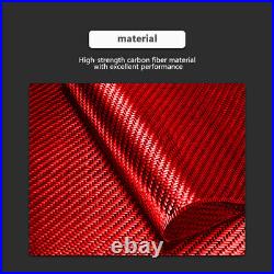 Red Carbon Fiber Car Interior Full Kit Trim For Audi Q5 2021-2024