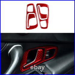 Red Carbon Fiber Full Interior Sticker Kit Set Trim For Honda S2000 2004-2009