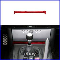 Red Carbon Fiber Full Interior Sticker Kit Set Trim For Honda S2000 2004-2009