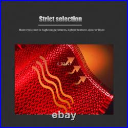 Red Carbon Fiber Interior Accessories Whole Kit Cover Trim For Audi Q7 2007-2015