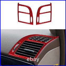 Red Carbon Fiber Interior Full Cover Trim For E-Class estate 03-09 saloon 03-07