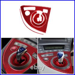 Red Carbon Fiber Interior Full Kit Trim Sticker For Toyota Prius 2012-2015 Red Carbon Fiber Interior Full Kit Trim Sticker For Toyota Prius 2012-2015