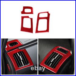 Red Carbon Fiber Interior Full Kit Trim Sticker For Toyota Prius 2012-2015 Red Carbon Fiber Interior Full Kit Trim Sticker For Toyota Prius 2012-2015