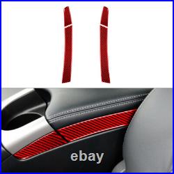 Red Carbon Fiber Interior Full Kit Trim Sticker For Toyota Prius 2012-2015 Red Carbon Fiber Interior Full Kit Trim Sticker For Toyota Prius 2012-2015