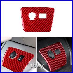 Red Carbon Fiber Interior Full Kit Trim Sticker For Toyota Prius 2012-2015 Red Carbon Fiber Interior Full Kit Trim Sticker For Toyota Prius 2012-2015