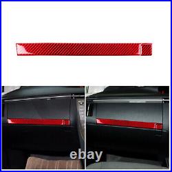 Red Carbon Fiber Interior Full Kit Trim Sticker For Toyota Prius 2012-2015 Red Carbon Fiber Interior Full Kit Trim Sticker For Toyota Prius 2012-2015