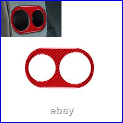 Red Carbon Fiber Interior Full Kits Cover Trim For Jaguar XF 2009-11