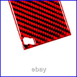Red Carbon Fiber Interior Full Kits Cover Trim For Jaguar XF 2009-11