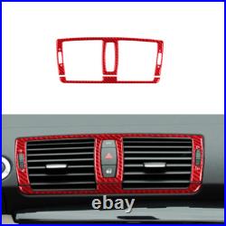 Red Carbon Fiber Interior Full Set Trim For BMW 1 Series E82/E88 2008-2013 Red Carbon Fiber Interior Full Set Trim For BMW 1 Series E82/E88 2008-2013