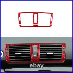 Red Carbon Fiber Interior Full Set Trim For BMW 1 Series E82/E88 2008-2013