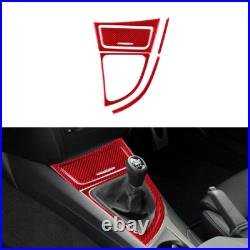 Red Carbon Fiber Interior Full Set Trim For BMW 1 Series E82/E88 2008-2013 Red Carbon Fiber Interior Full Set Trim For BMW 1 Series E82/E88 2008-2013