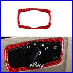 Red Carbon Fiber Interior Full Set Trim For BMW 1 Series E82/E88 2008-2013