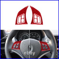 Red Carbon Fiber Interior Full Set Trim For BMW 1 Series E82/E88 2008-2013