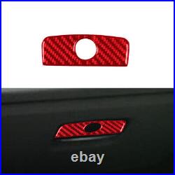 Red Carbon Fiber Interior Full Set Trim For BMW 1 Series E82/E88 2008-2013