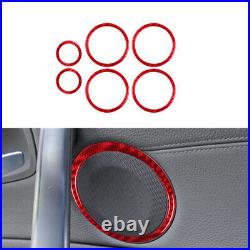 Red Carbon Fiber Interior Full Set Trim For BMW 1 Series E82/E88 2008-2013