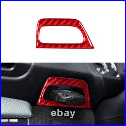 Red Carbon Fiber Interior Full Set Trim For BMW 1 Series E82/E88 2008-2013 Red Carbon Fiber Interior Full Set Trim For BMW 1 Series E82/E88 2008-2013