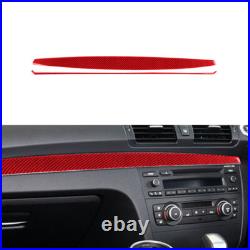 Red Carbon Fiber Interior Full Set Trim For BMW 1 Series E82/E88 2008-2013 Red Carbon Fiber Interior Full Set Trim For BMW 1 Series E82/E88 2008-2013