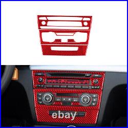 Red Carbon Fiber Interior Full Set Trim For BMW 1 Series E82/E88 2008-2013