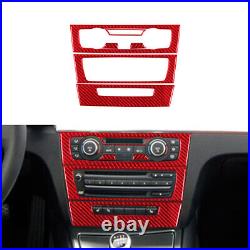 Red Carbon Fiber Interior Full Set Trim For BMW 1 Series E82/E88 2008-2013 Red Carbon Fiber Interior Full Set Trim For BMW 1 Series E82/E88 2008-2013