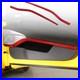 Red Real Carbon Fiber Interior Inner Door Panel Trim For Lotus Emira 2021-2023
