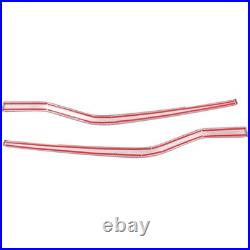 Red Real Carbon Fiber Interior Inner Door Panel Trim For Lotus Emira 2021-2023