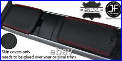 Red Stitching Carbon Fiber Vinyl 2x Armrest Covers Fits Mazda Rx8 2003-2012