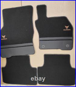 Seat Cupra 2020 Onward Premium Floor Mats Carbon Fiber Look 5fh093990f