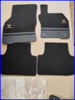 Seat Cupra 2020 Onward Premium Floor Mats Carbon Fiber Look 5fh093990f