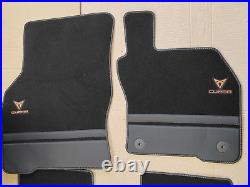 Seat Cupra 2020 Onward Premium Floor Mats Carbon Fiber Look 5fh093990f